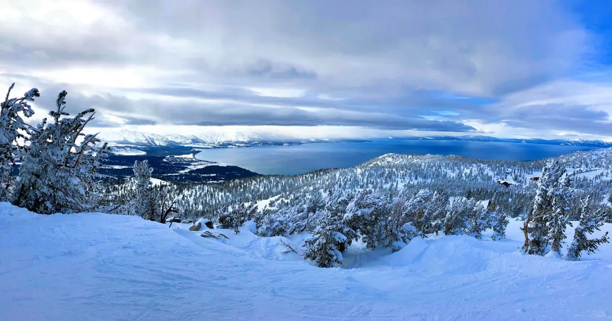 Lake Tahoe California Snow A Winter Wonderland