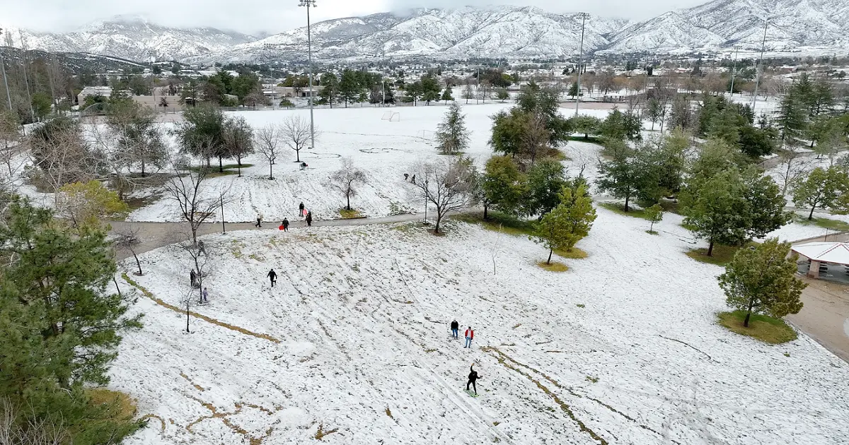 Southern California Snowstorm